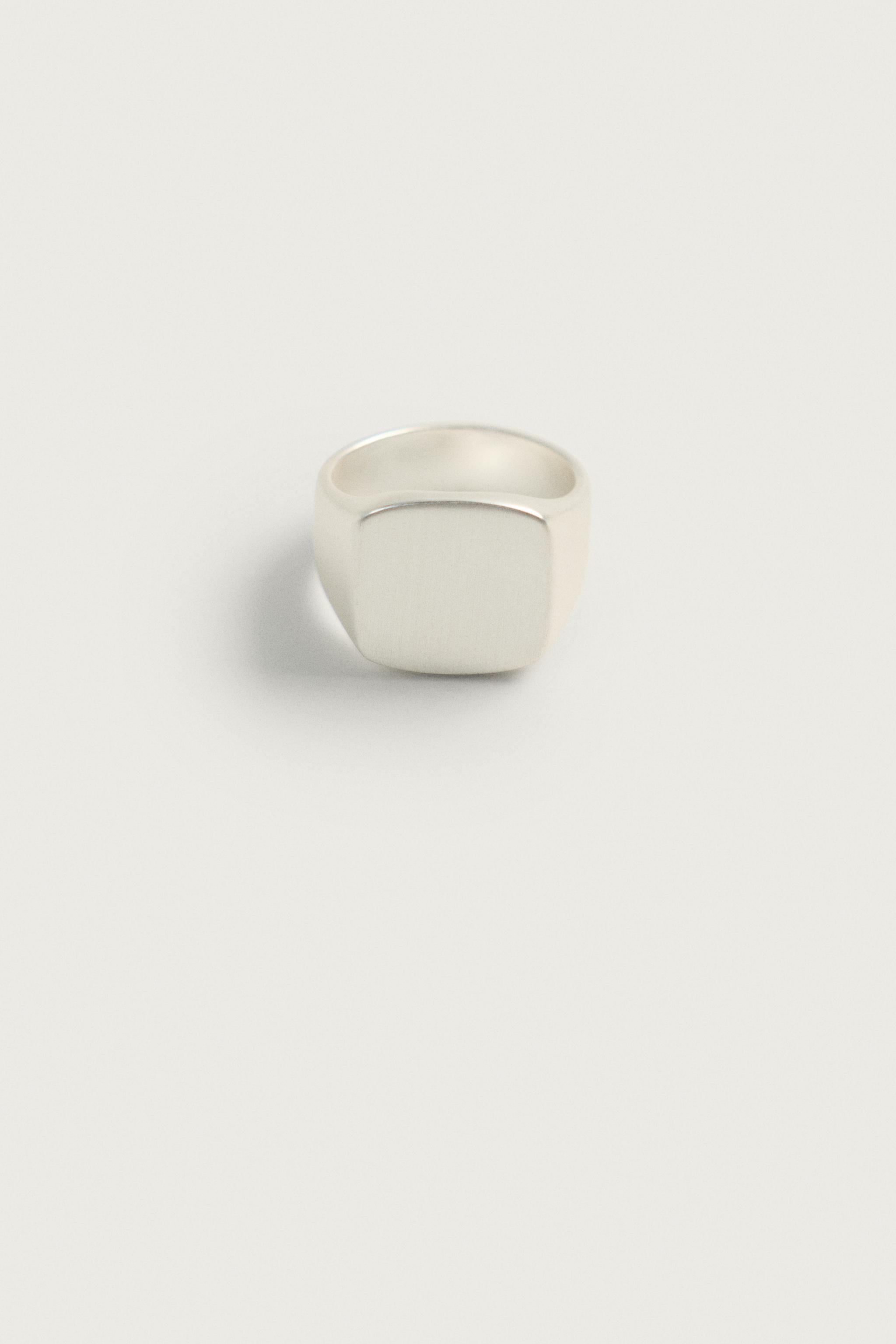 BAGUE CHEVALIÈRE MÉTALLIQUE