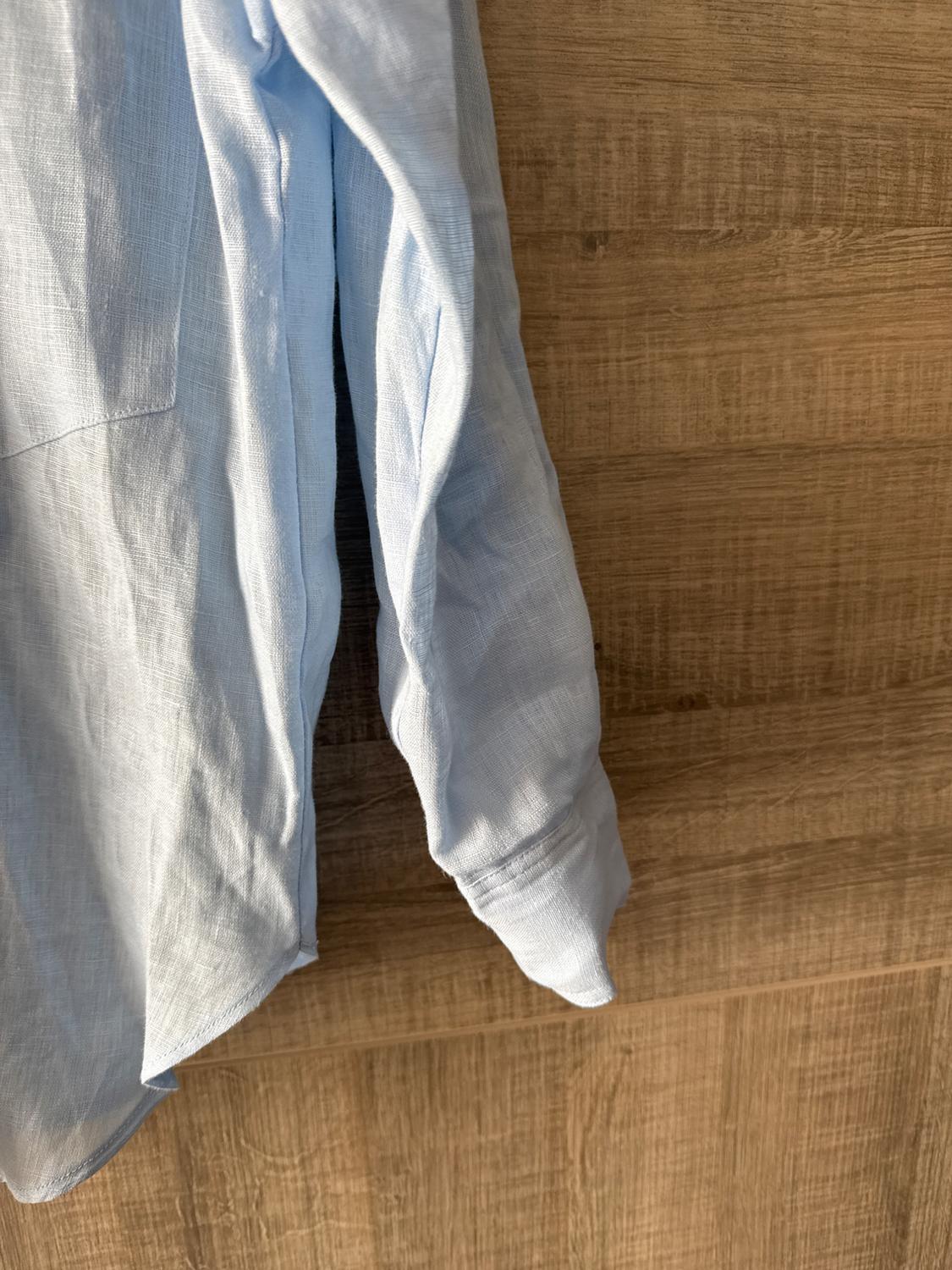 100% LINEN BASIC SHIRT - Image 3