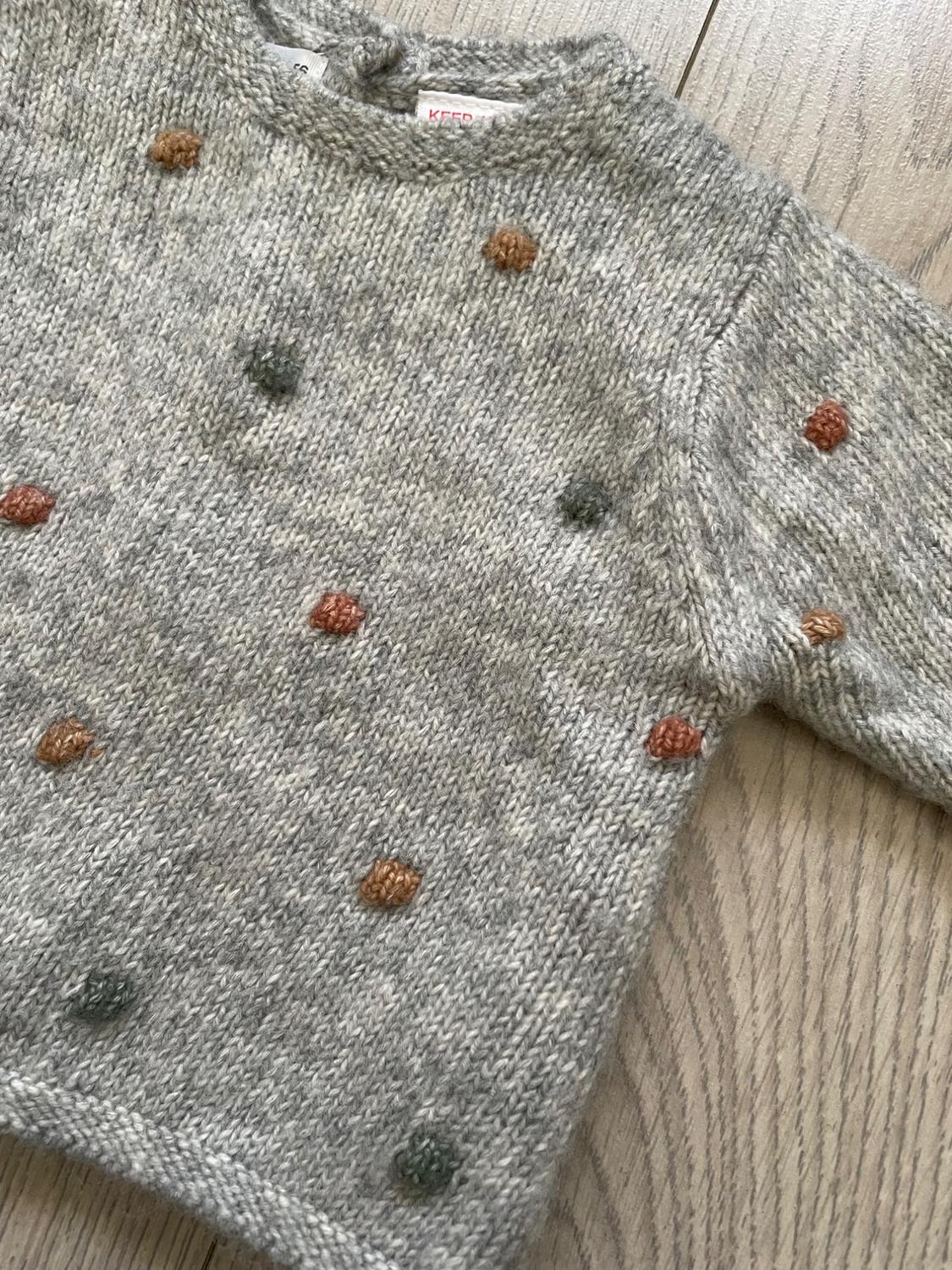 EMBROIDERED BALL SWEATER - Image 3