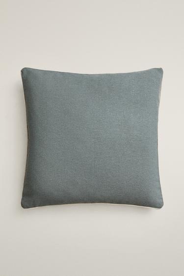 KUSSENHOES MET BIESJES - Grijs / Blauw van Zara - Afbeelding 0