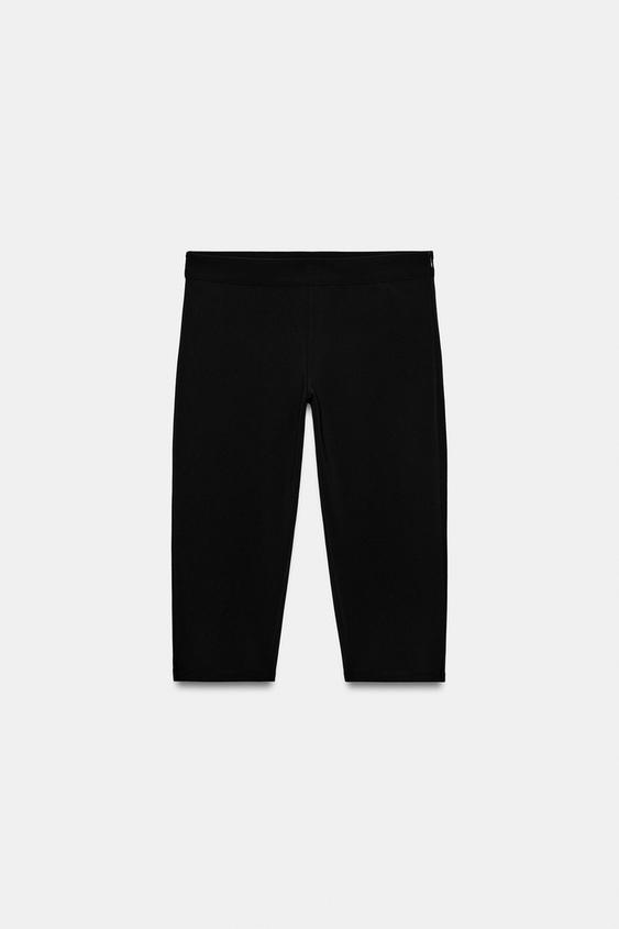 PANTALON CAPRI - Noir de Zara - Image 3