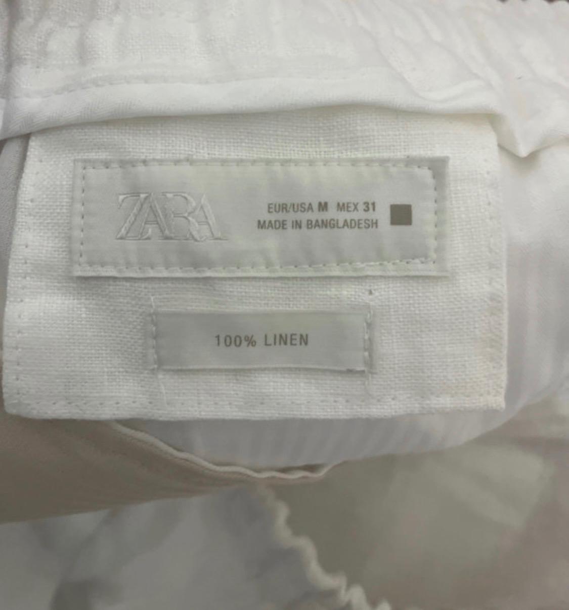 PANTALÓN BLANCO 100 LINO - Image 3