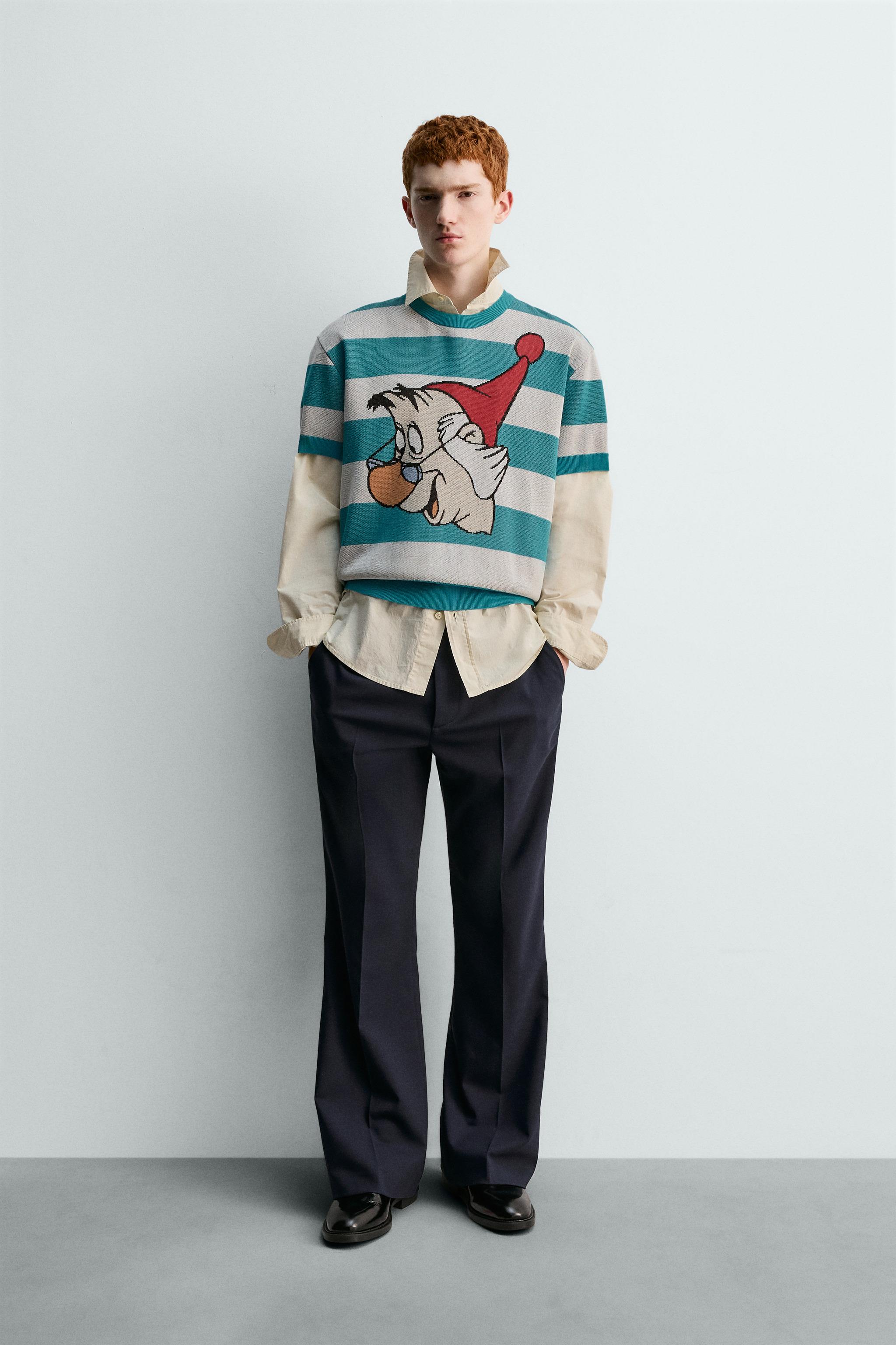 SR. SMEE PETER PAN HARRY LAMBERT FOR ZARA X DISNEY ニットTシャツ