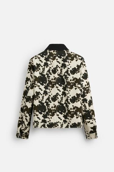ANIMAL PRINT JACKET - Printed by Zara - Image 7