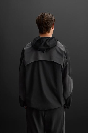 VESTE TECHNIQUE COLOR BLOCK - Noir de Zara - Image 2
