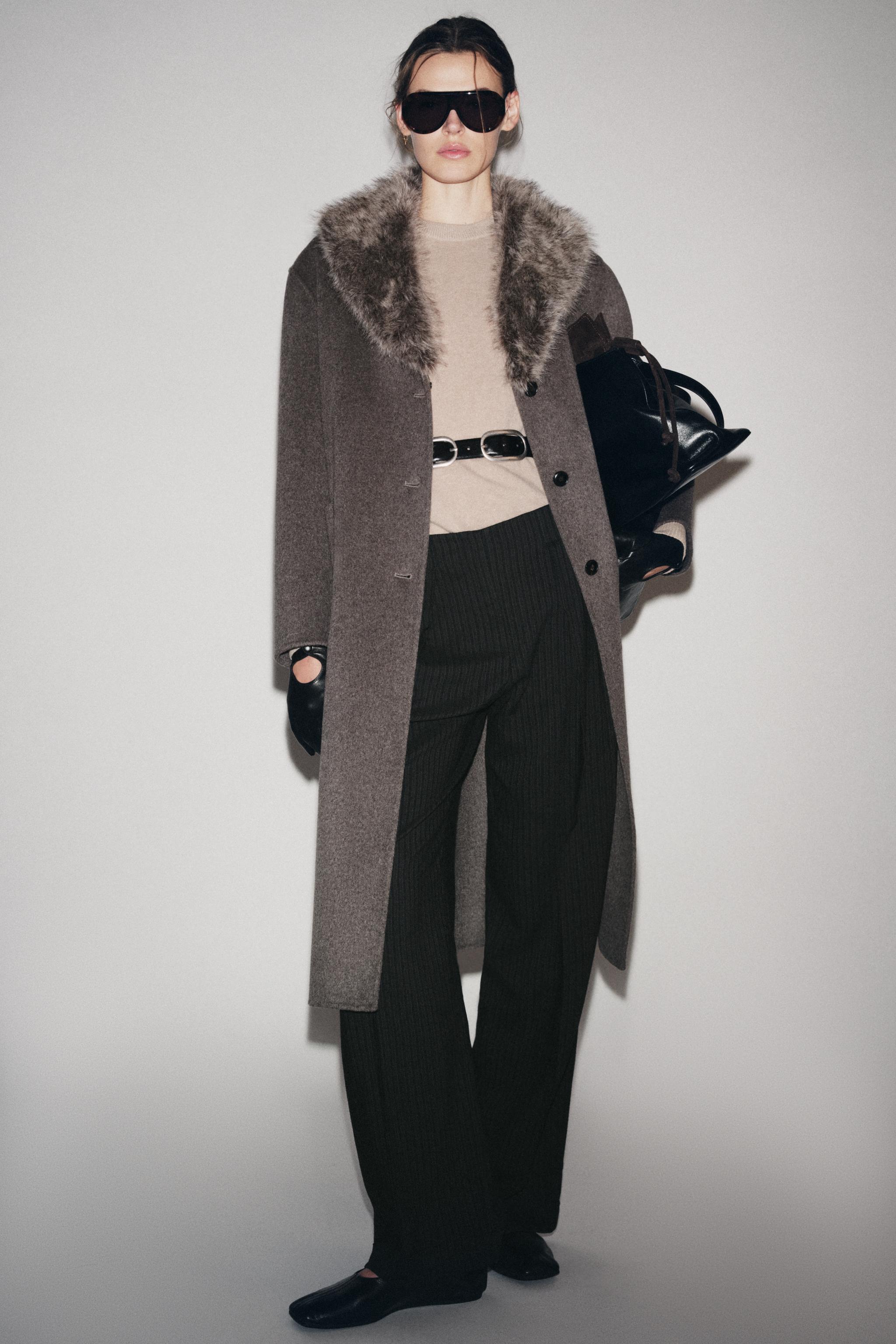 ZW COLLECTION LIMITED EDITION WOOL BLEND COAT