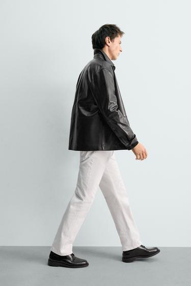 STRAIGHT ANKLE FIT JEANS - White by Zara - Image 3