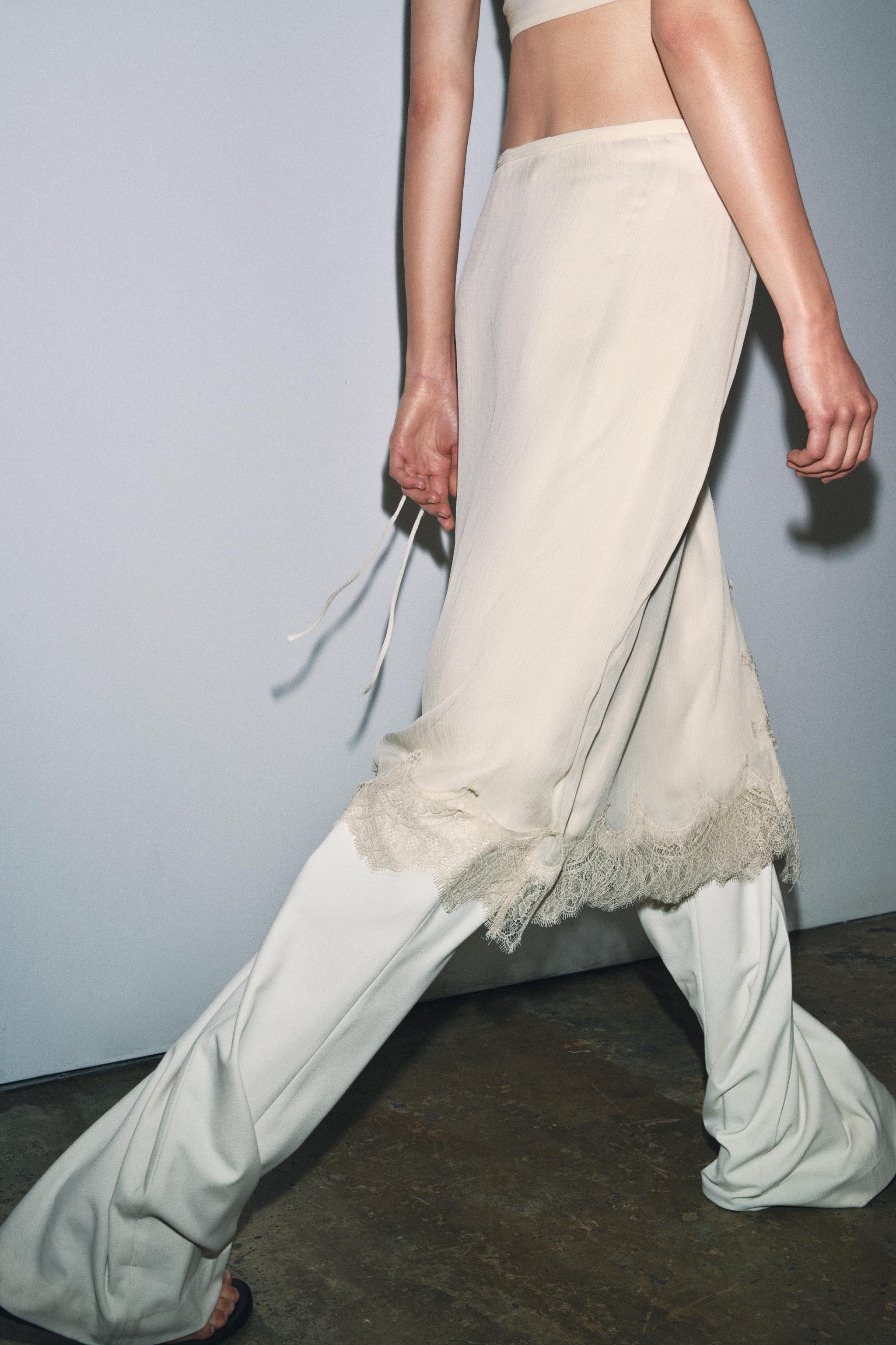 ZW COLLECTION LACE PAREO SKIRT