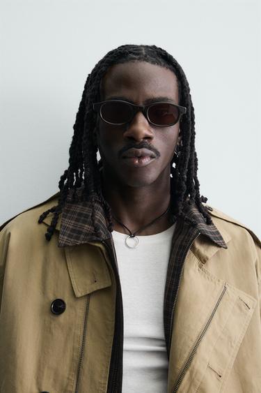 TRENCH COURT COUPE DÉCONTRACTÉE - Sable de Zara - Image 4