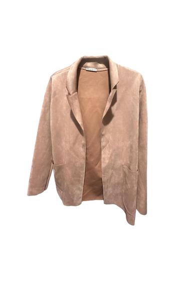 PINK SUEDE BLAZER
