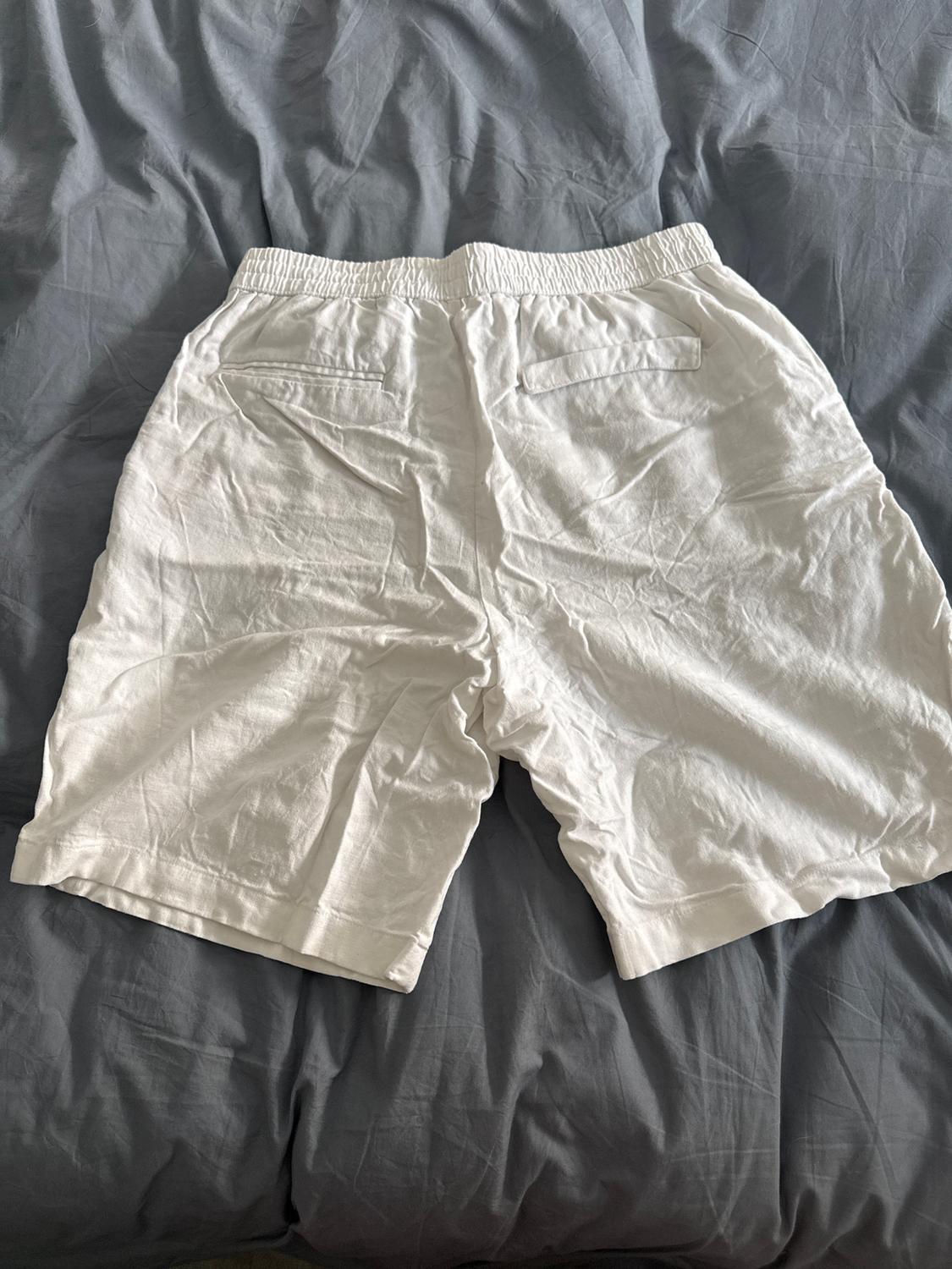 VISCOSE - LINEN BERMUDA SHORTS - Image 2