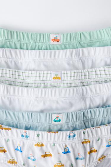 2-6 ANS/ LOT DE SIX SLIPS DINOS ET VOITURES - Multicolore de Zara - Image 1