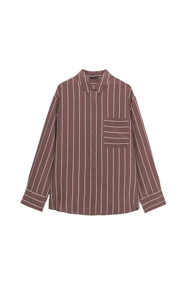 STRIPED SHIRT WITH POCKET