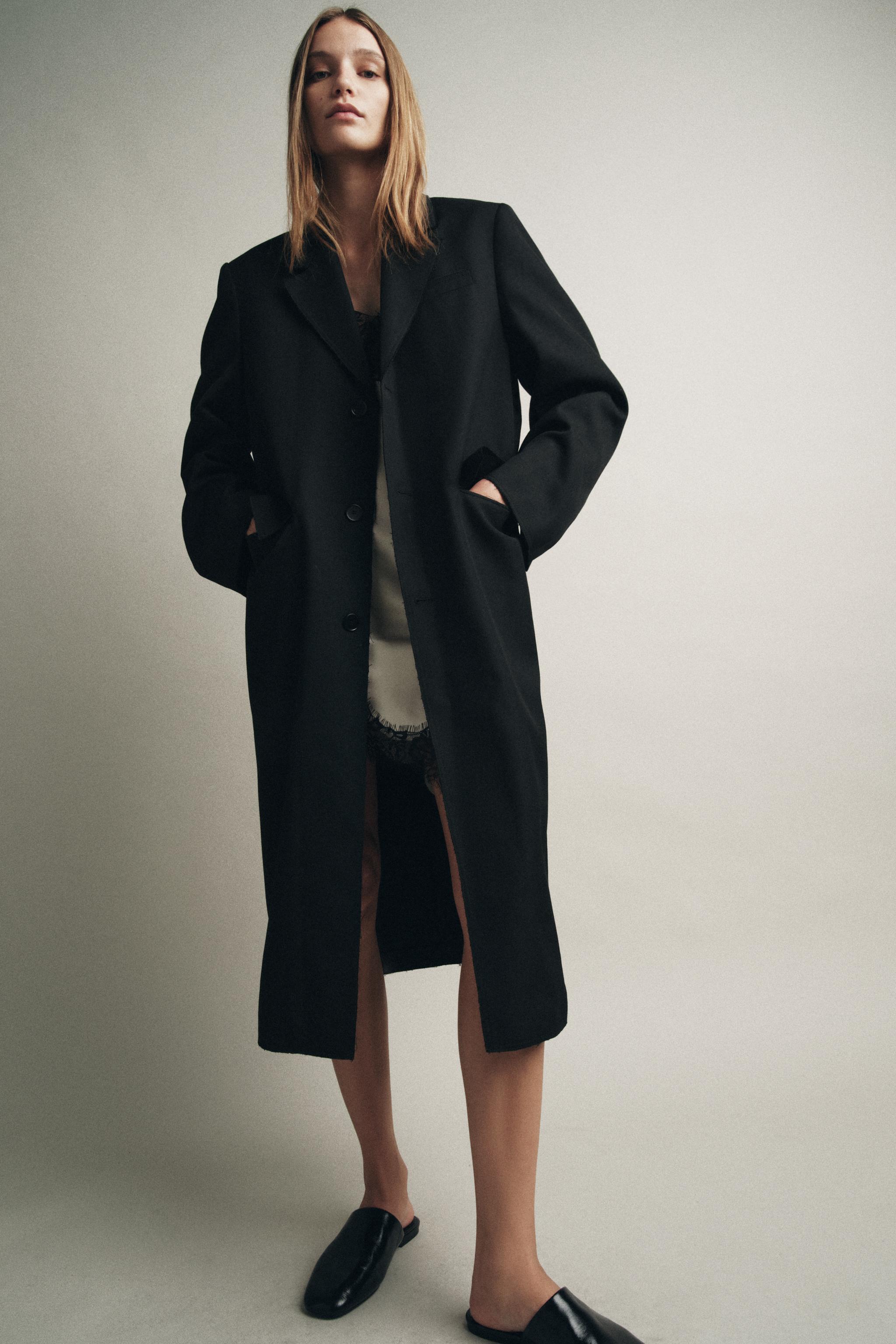 ZARA　コート ZARA(ザラ)の「オーバーサイズ ウールブレンド コート」 - PARTE