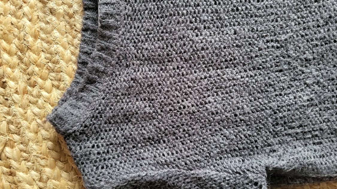 WOOL BLEND OPEN-KNIT SWEATER - Image 3