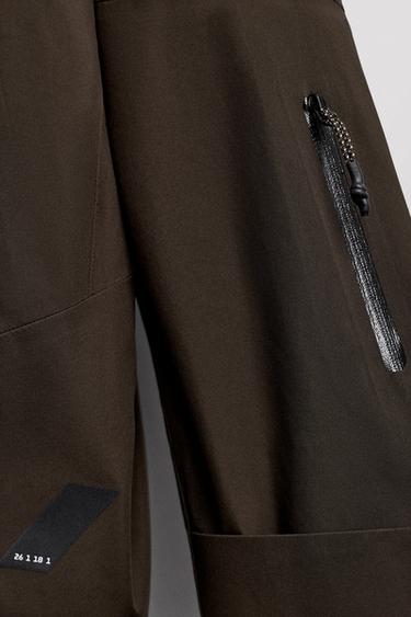 VESTE MATELASSÉE SKI RECCO® IMPERMÉABLE - Marron de Zara - Image 9