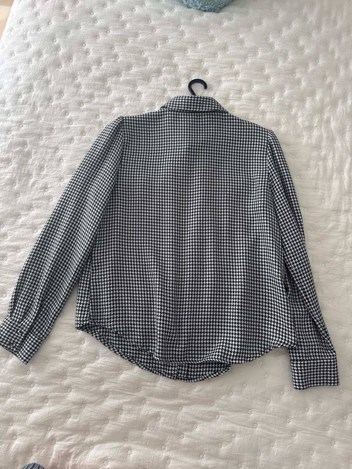 HOUNDSTOOTH SHIRT WITH POCKETS - Image 2