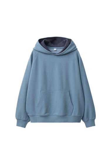 ΦΟΥΤΕΡ ΜΕ ΚΟΥΚΟΥΛΑ ΚΑΙ ΤΣΕΠΗ - Μπλε του Zara