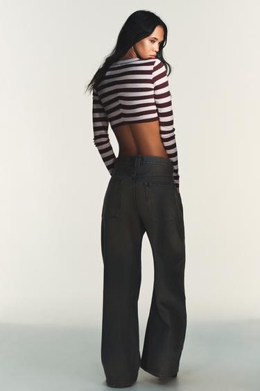 STRIPED CROP TOP - striped by Zara - Image 3