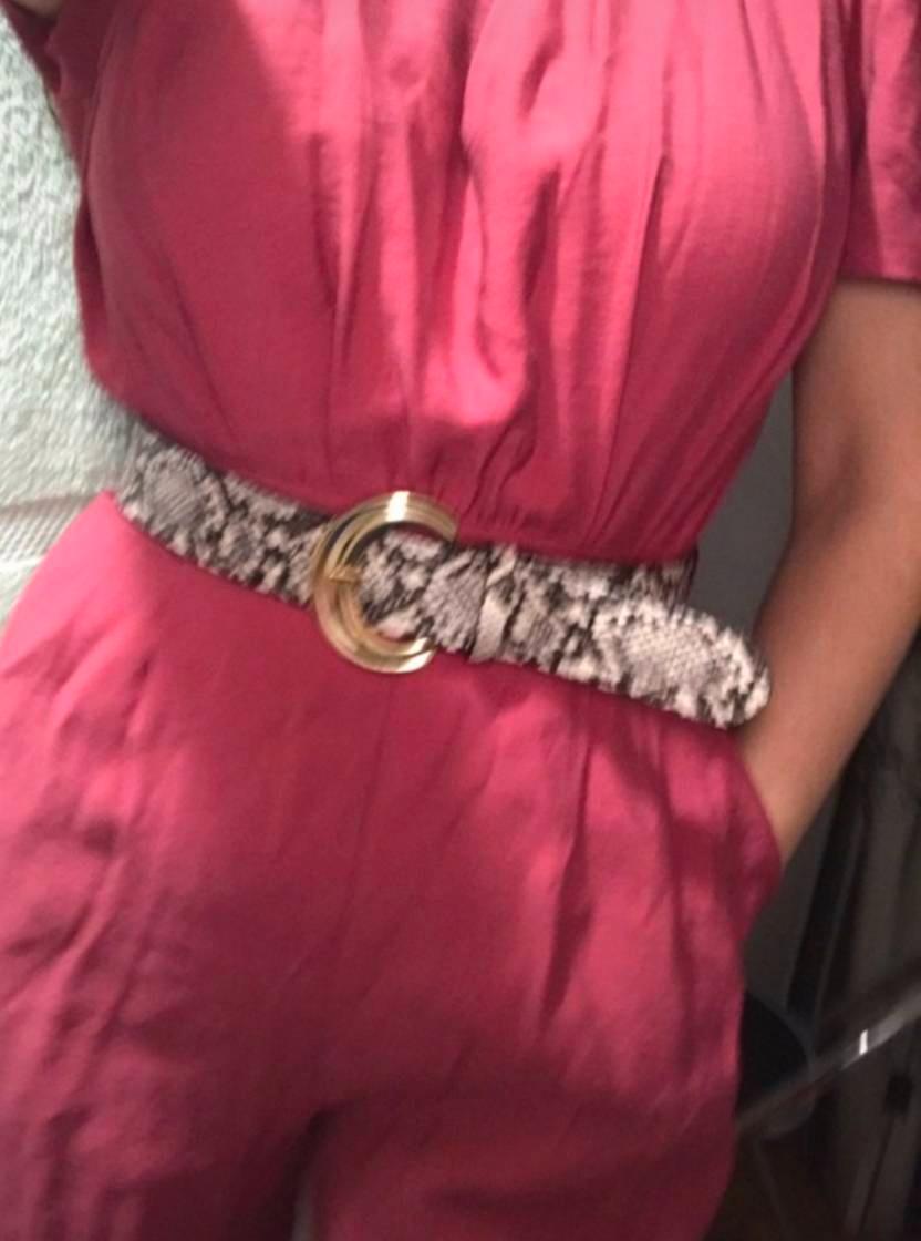LONG BELTED JUMPSUIT - Image 3