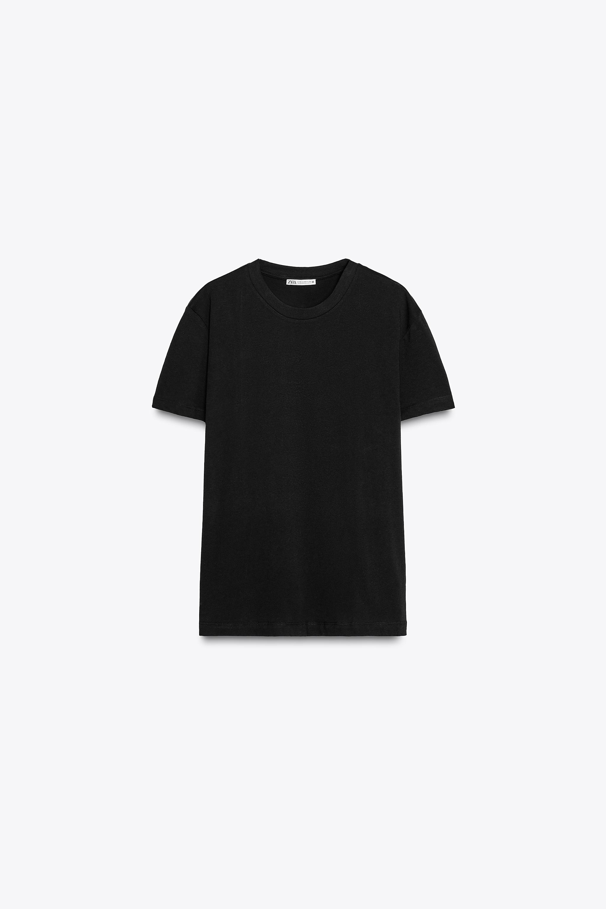 ENZYME FINISH COTTON T-SHIRT - White | ZARA United States ENZYME FINISH COTTON T-SHIRT - White | ZARA United States