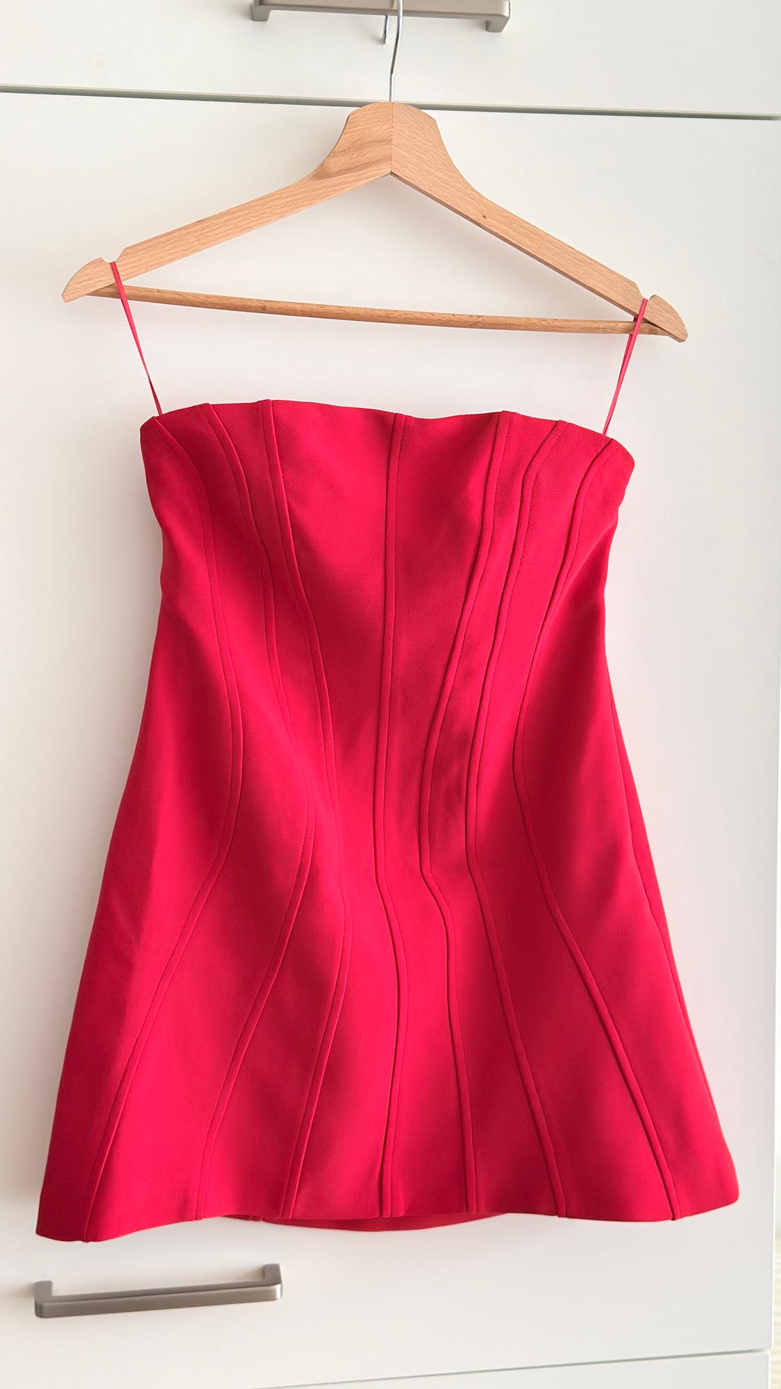 STRAPLESS SHORT DRESS - Image 2