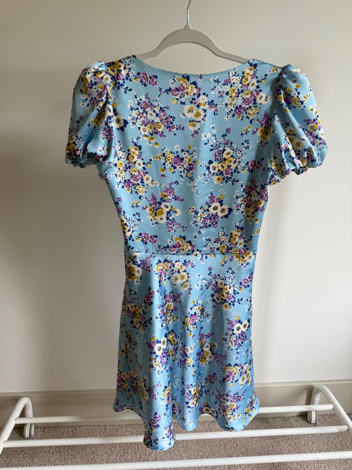 VESTIDO ESTAMPADO SATINADO - Image 4