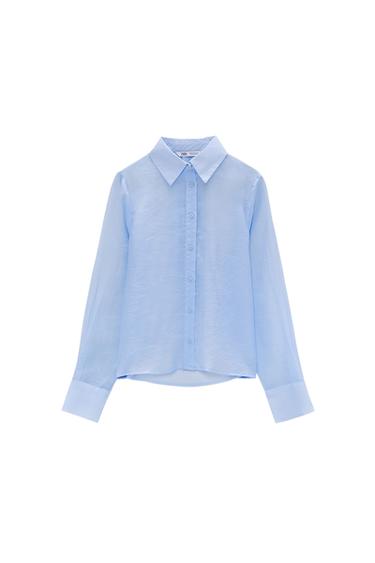 PLEATED BACK TOP