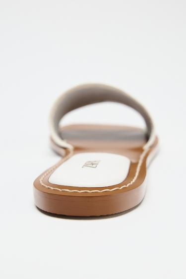 PALA EN CUIR SOFT - blanc de Zara - Image 5