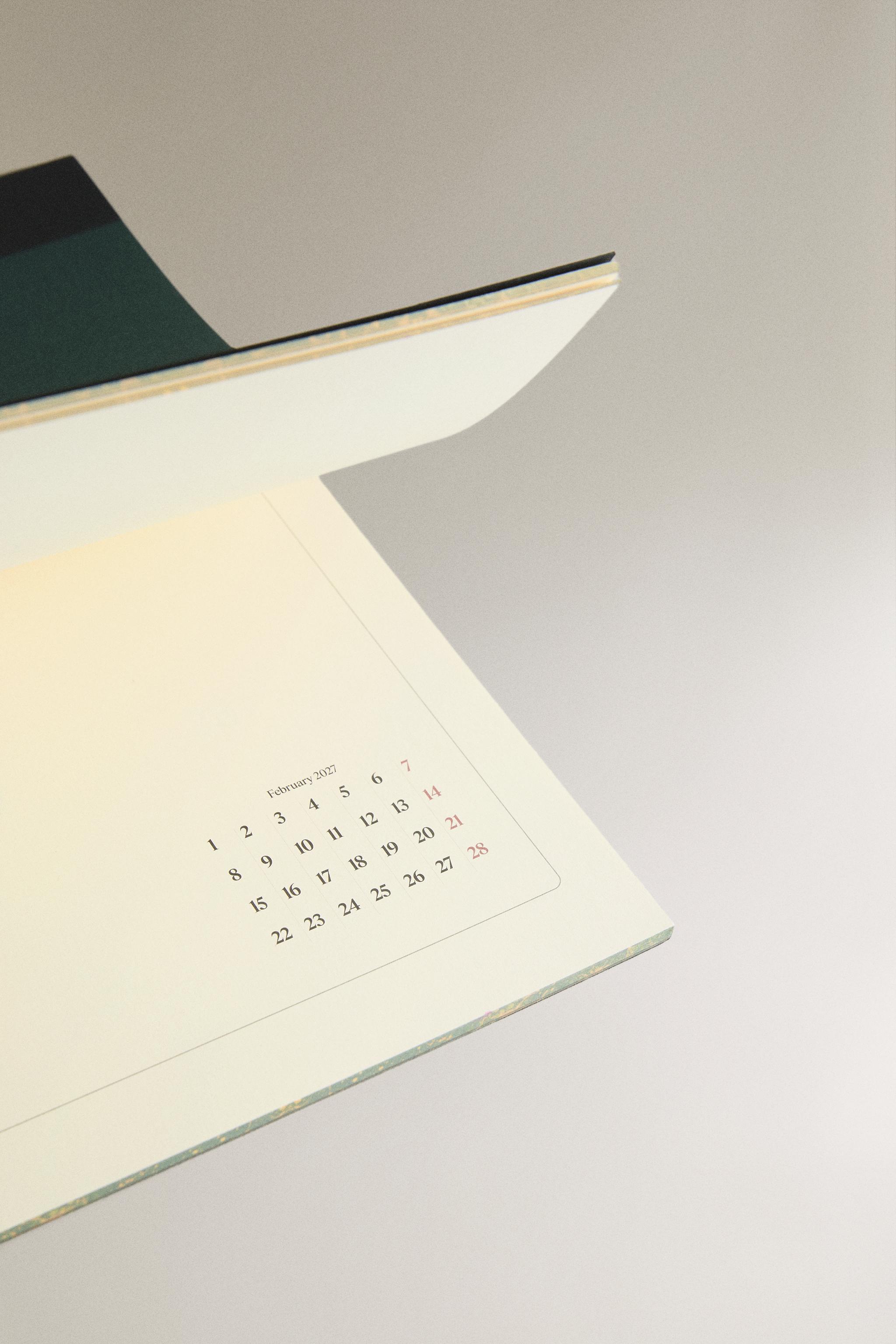 A3 MONTHLY PLANNER — Green