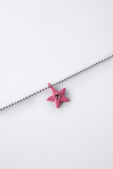 PACK OF TWO DICE AND STAR NECKLACES - Silver by Zara - Image 2