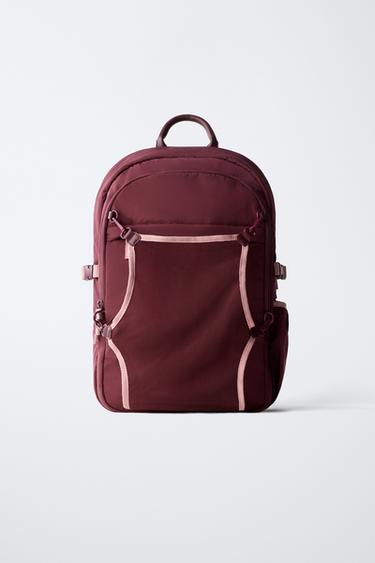 TECHNICAL BACKPACK - Red by Zara