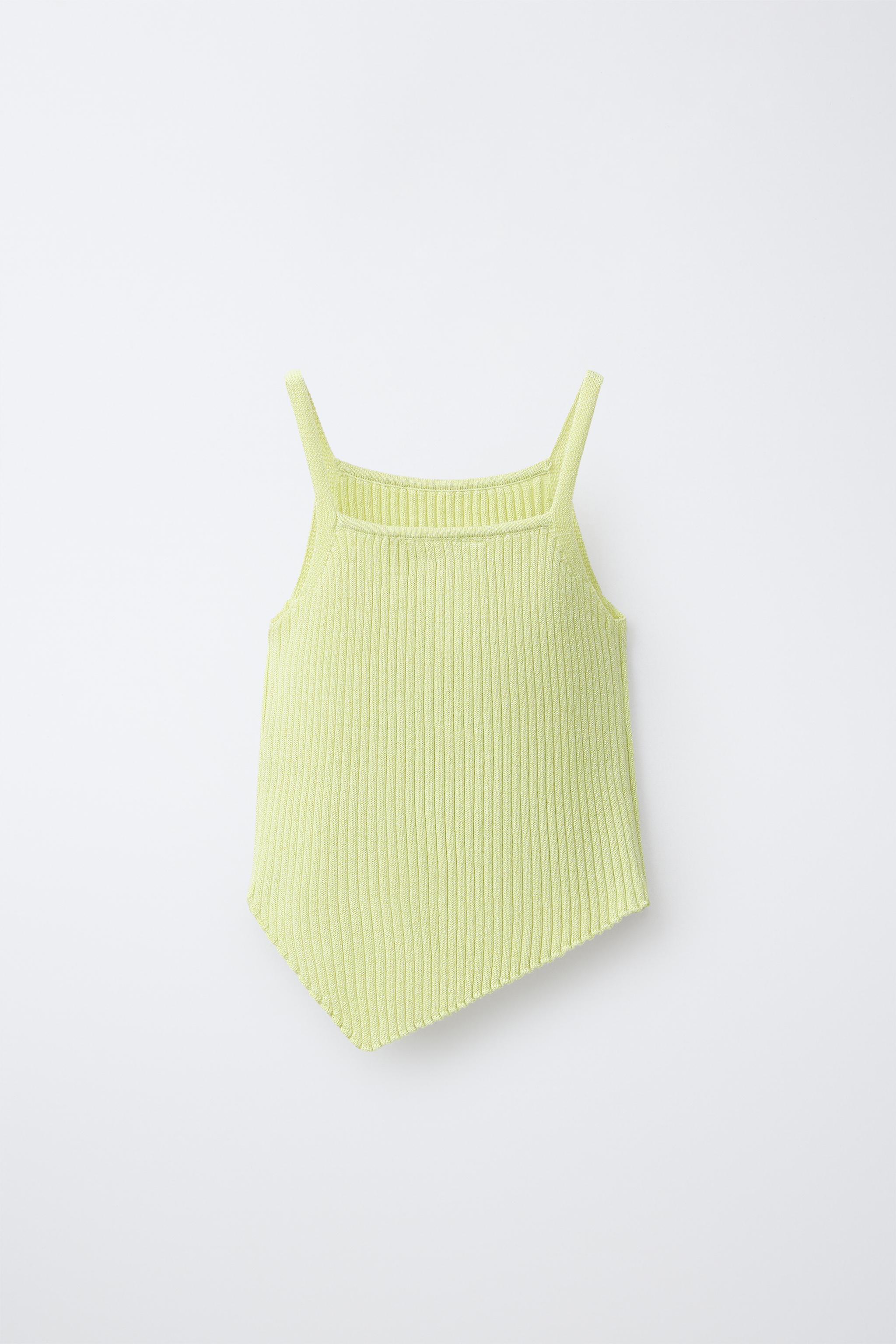 ASYMMETRIC SHIMMER TOP