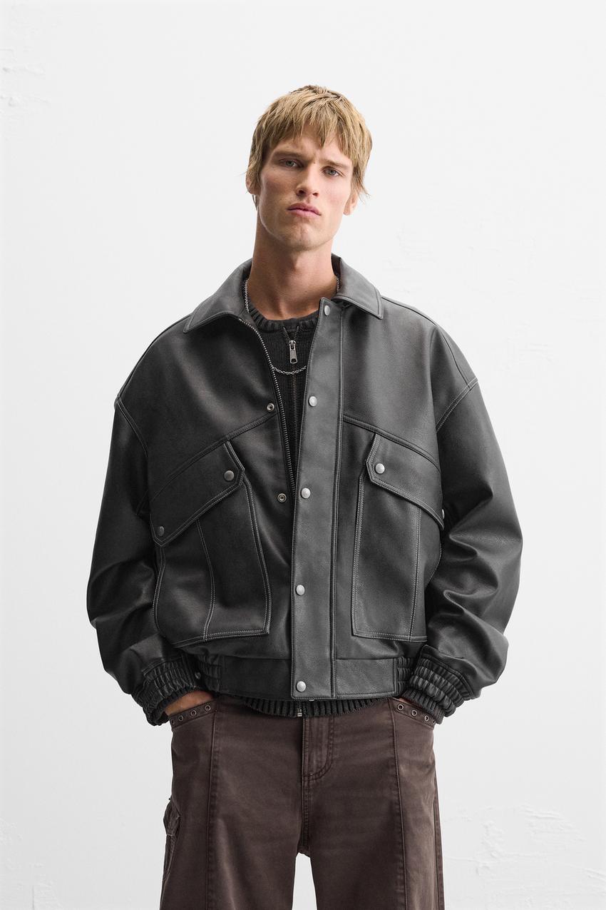 ZARA レザージャケット