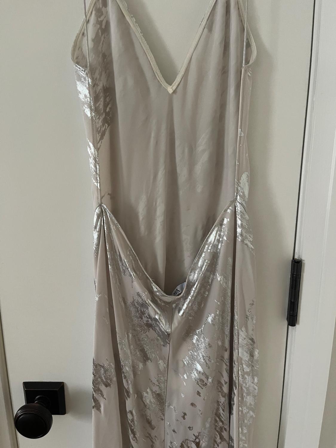 VESTIDO LENCERO METALIZADO - Image 3