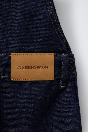 ROBE-SALOPETTE EN DENIM BENSIMON ® X ZARA  - Bleu de Zara - Image 3
