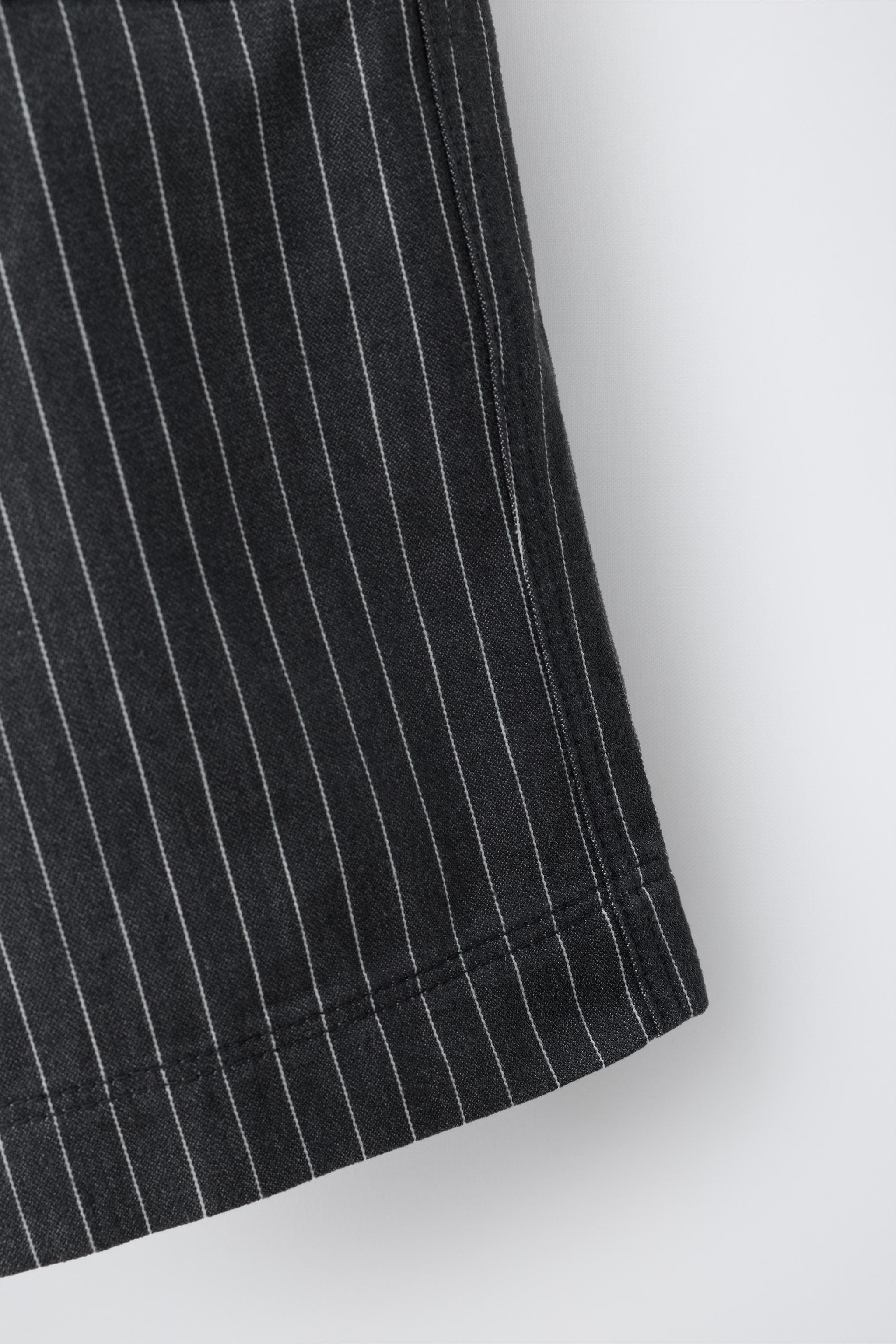 Детские брюки Zara STRIPED CARPENTER PANTS — фото 5