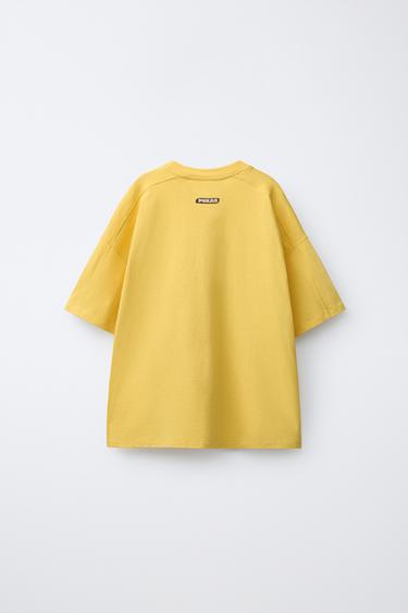 T-SHIRT À INSCRIPTION PUKAS SURF - Jaune de Zara - Image 3
