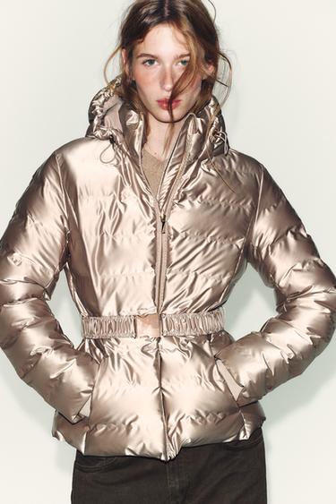 FITTED SHORT WINDPROOF ANORAK - Cava by Zara