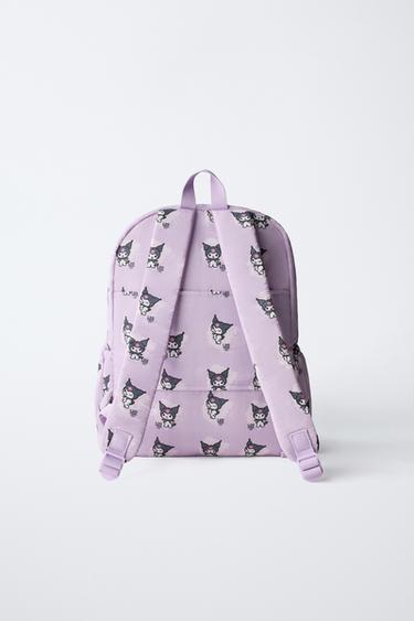 KUROMI © SANRIO SCHOOL BACKPACK - Mauve Purple by Zara - Image 4