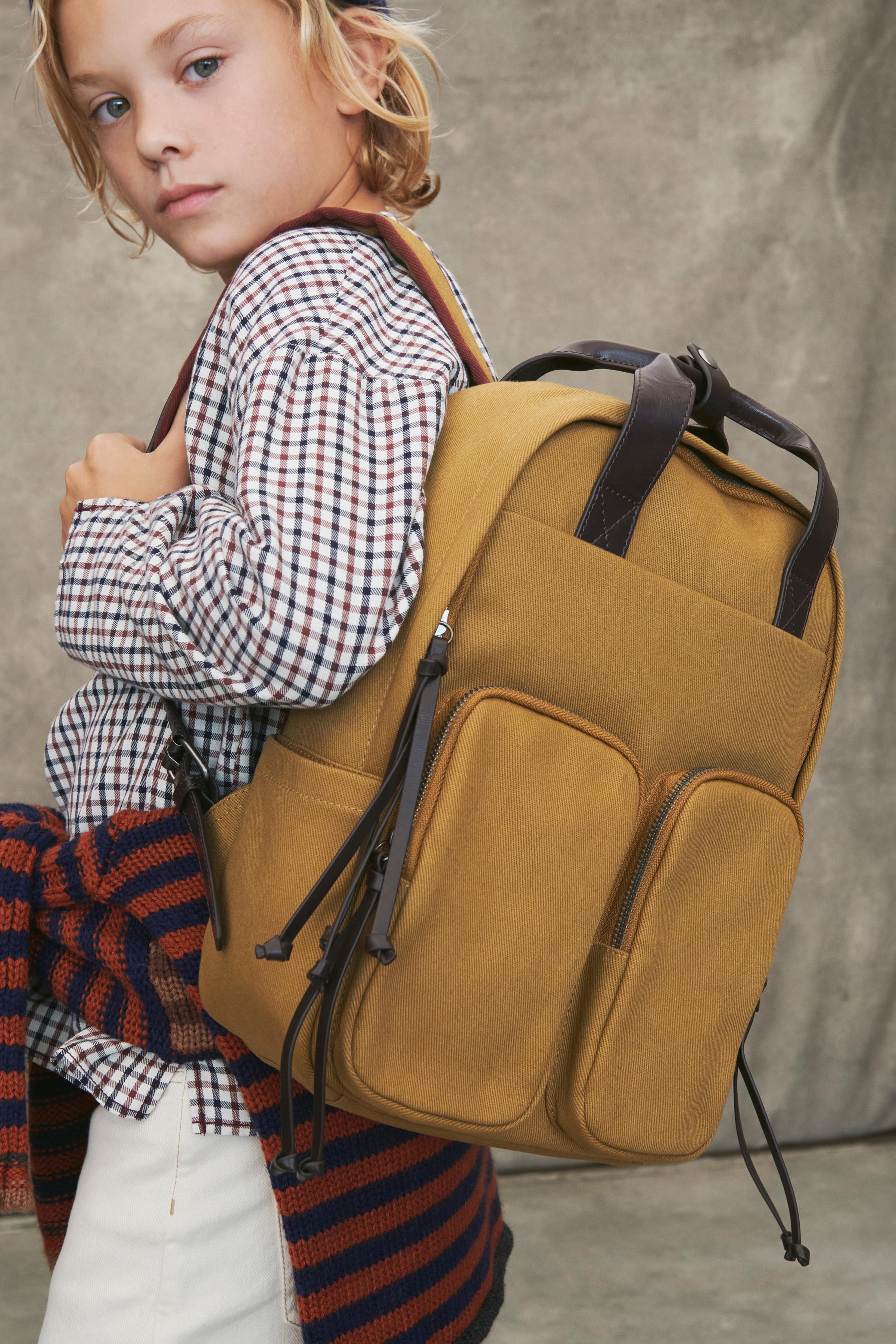 Mini brown backpack best sale