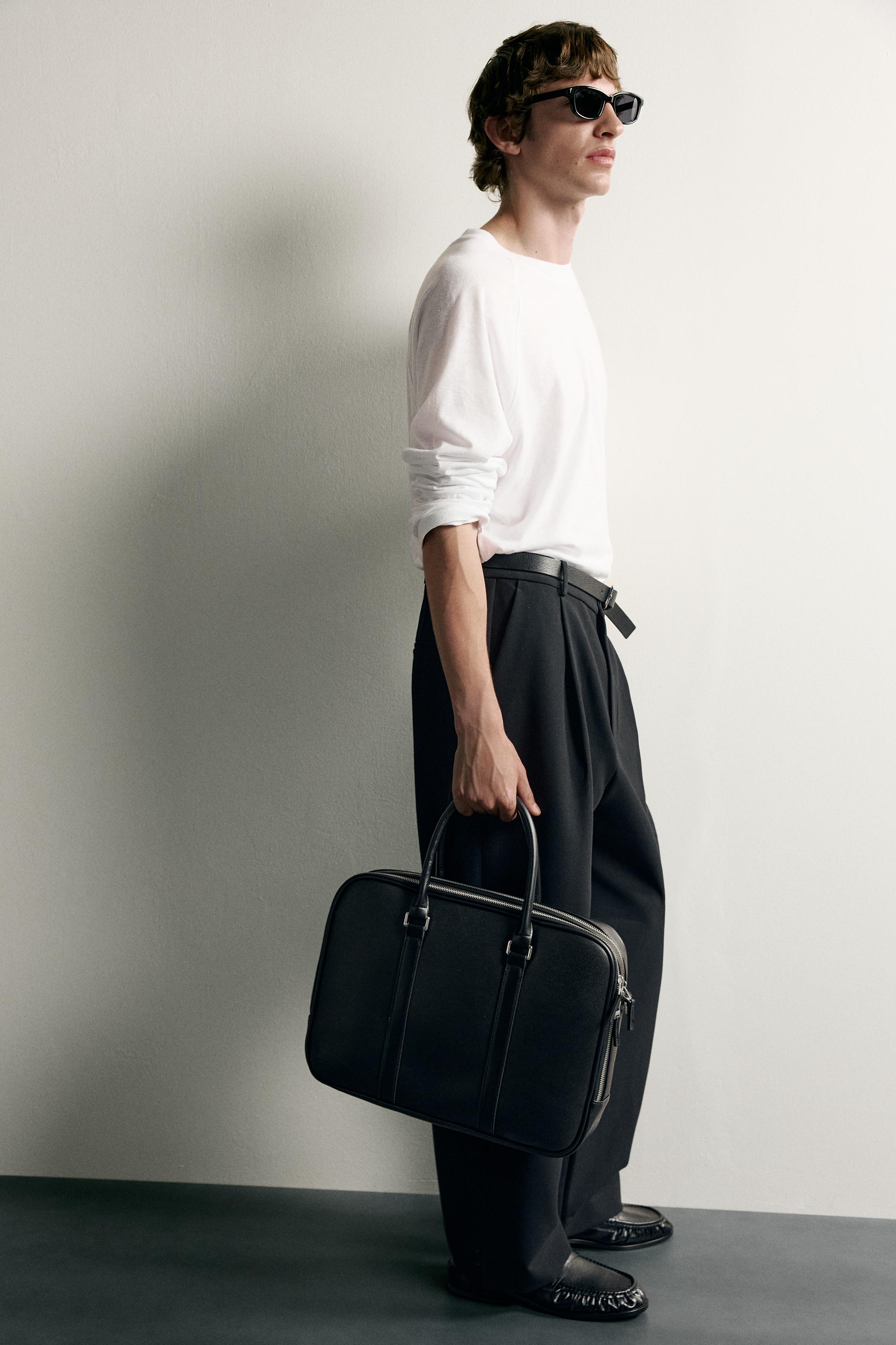 TEXTURED BRIEFCASE