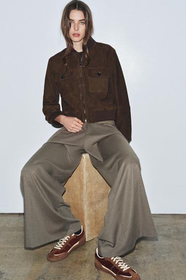 SPORTCIPŐ – Burgundivörös a ZARA-tól – 0 kép