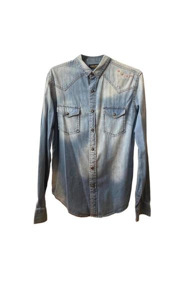 CAMISA VAQUERA CON CENEFAS