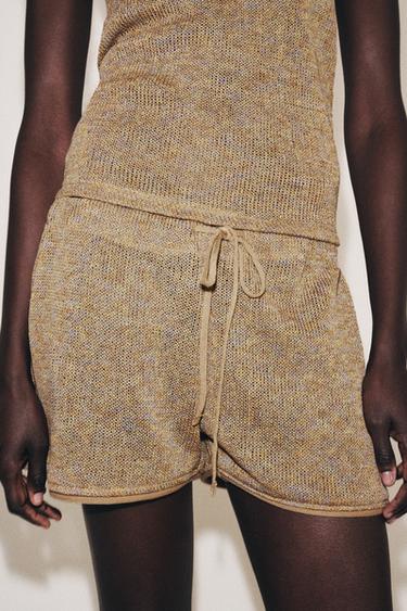 SHORT RUSTIQUE - Beige de Zara - Image 7