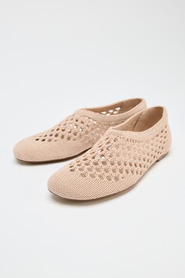 BALLERINES EN CROCHET - Rose de Zara - Image 2