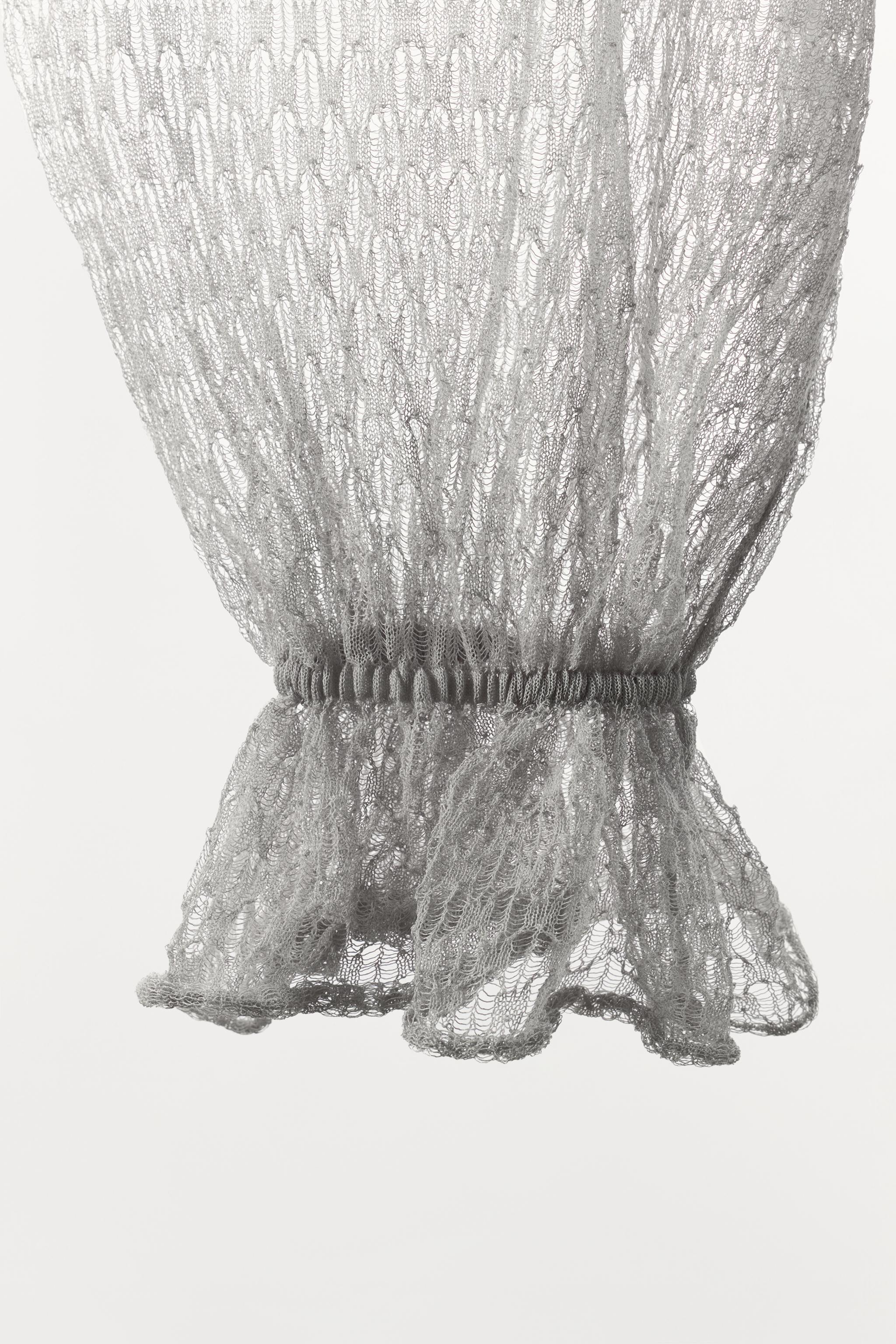 RUFFLED BLOOMER KNIT PANTS