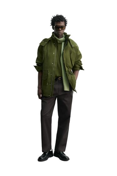 TECHNICAL PARKA WITH DETACHABLE WAISTCOAT - Khaki by Zara