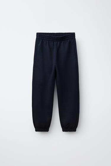 LOT DE DEUX PANTALONS DE JOGGING EN MOLLETON - Gris / Bleu de Zara - Image 1