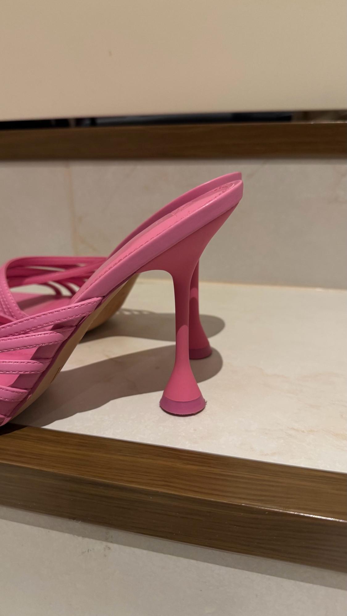 HIGH-HEEL STRAPPY SANDALS - Image 4